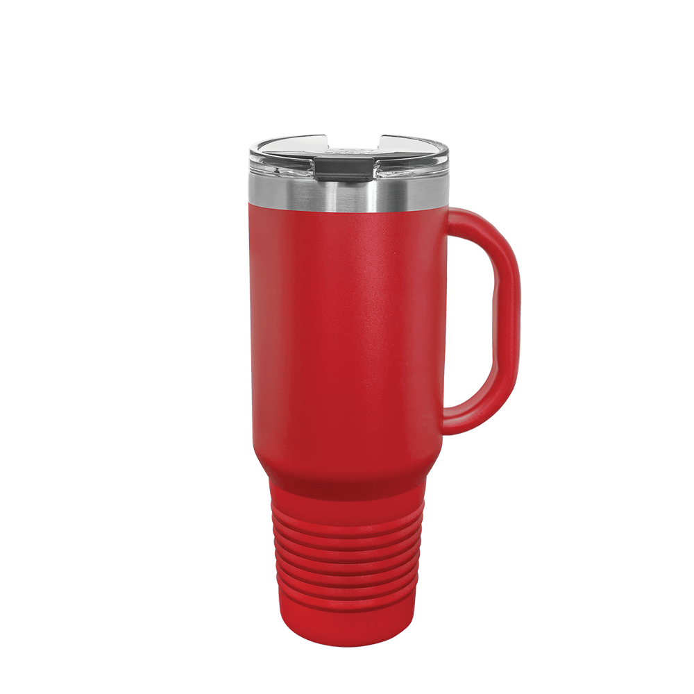 Polar Camel Straw Lid Mug 40 oz Red 