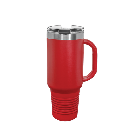 Polar Camel Straw Lid Mug 40 oz Red 