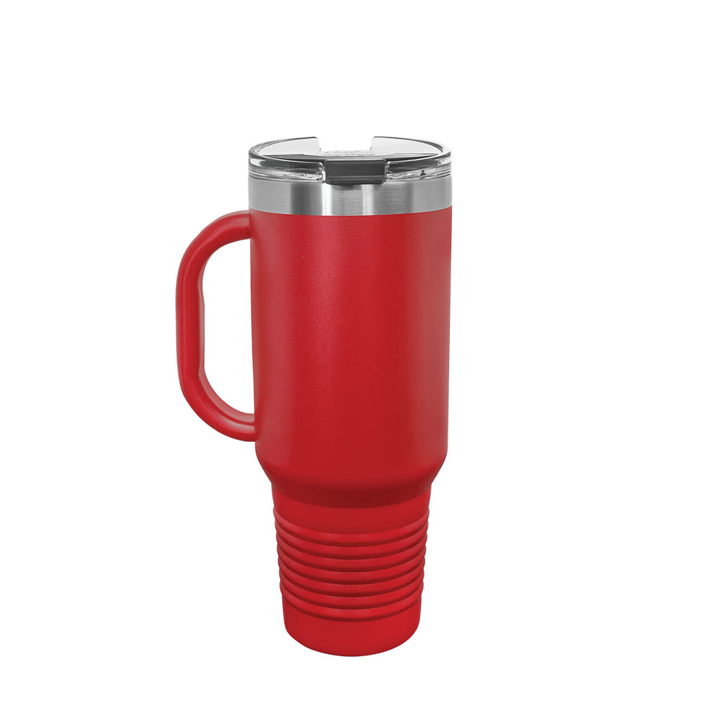 Polar Camel Straw Lid Mug 40 oz Red 