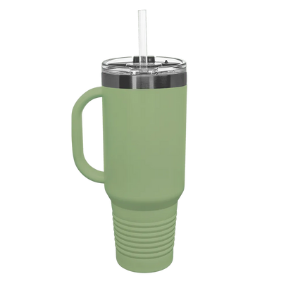 Polar Camel Ion Plated Straw lid Mug 