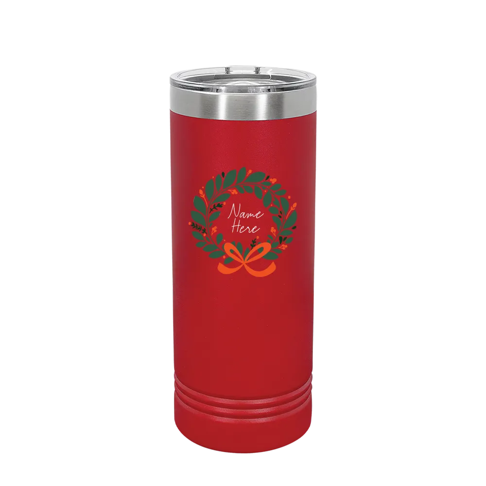 Holiday 2024 Monogram Collection | 22 oz Skinny Tumbler