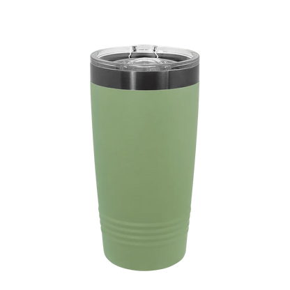 Polar Camel Ion Plated Tumbler 20 oz Sage and Ghost Black 