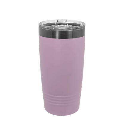 Polar Camel Ion Plated Tumbler 20 oz Lilac and Ghost Black 