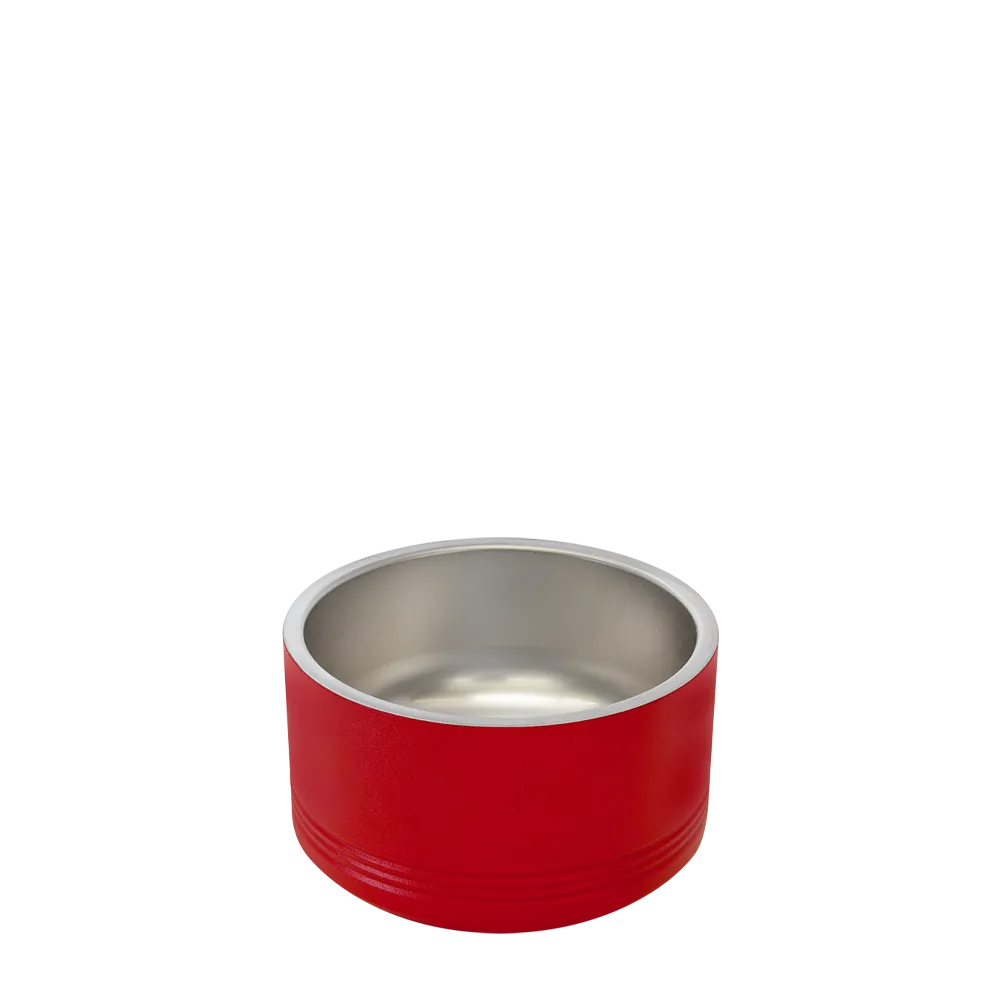 Polar Camel Pet Bowl 18 oz Red 