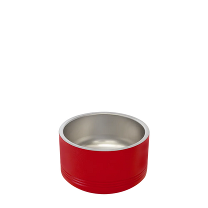 Polar Camel Pet Bowl 18 oz Red 