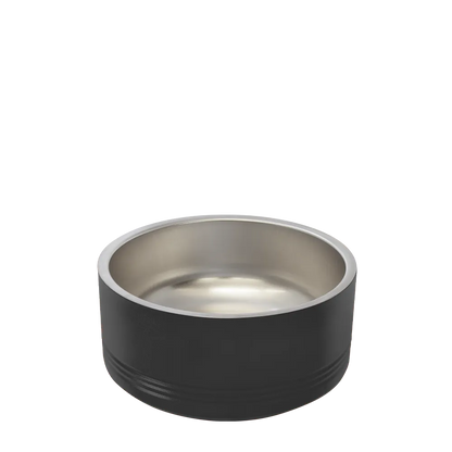 Polar Camel Pet Bowl 32 oz Black 