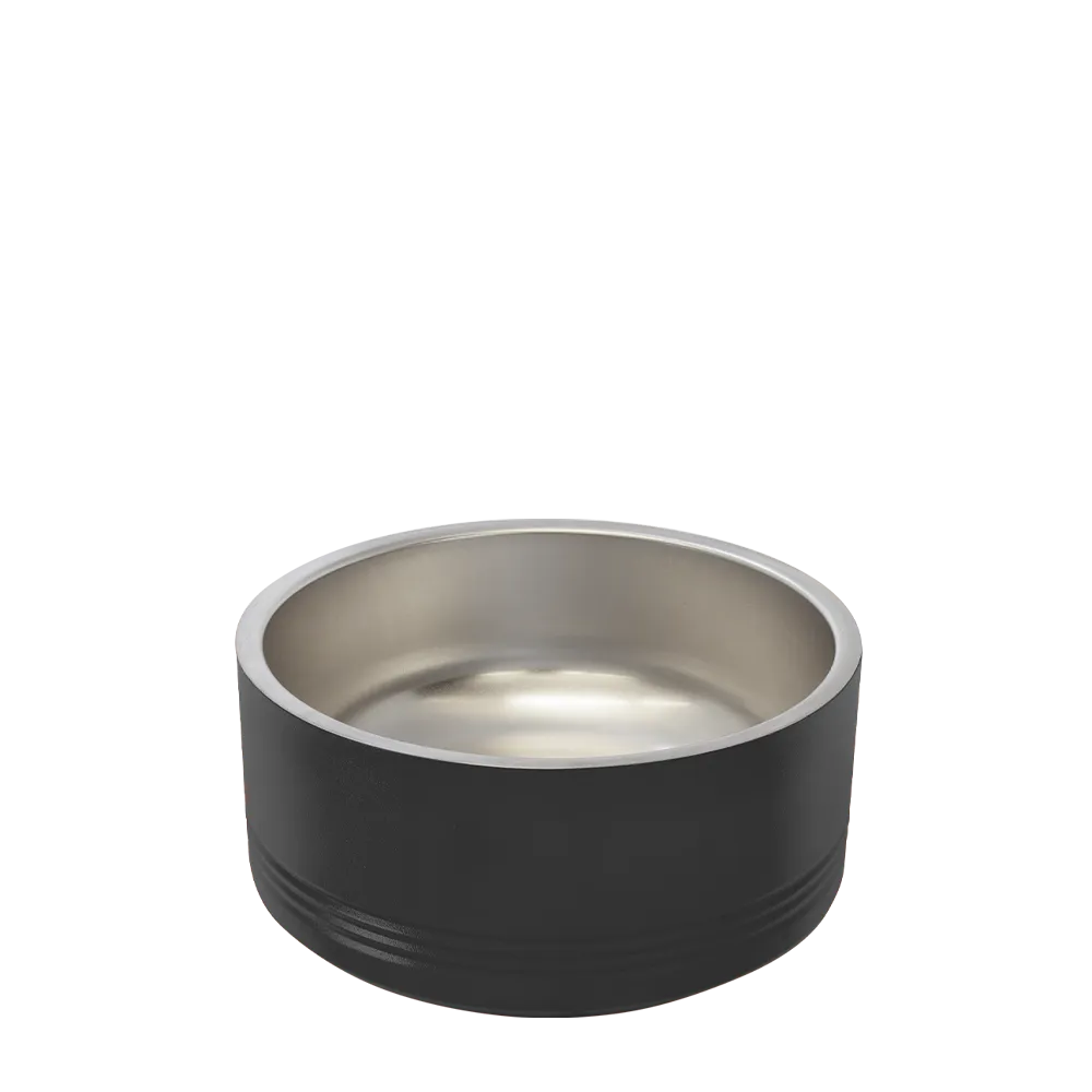 Polar Camel Pet Bowl 32 oz Black 
