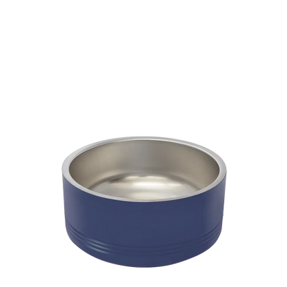 Polar Camel Pet Bowl 32 oz Navy 
