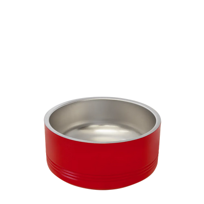 Polar Camel Pet Bowl 32 oz Red 