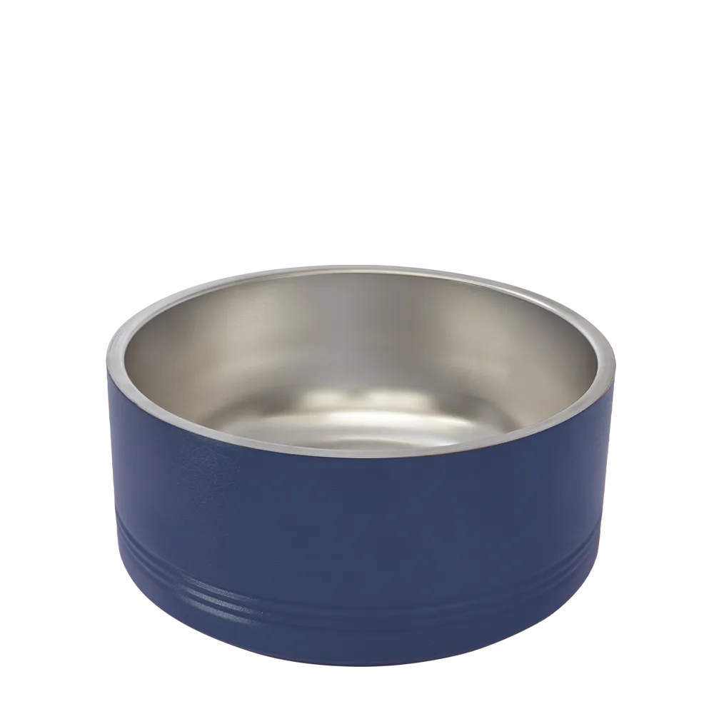 Polar Camel Pet Bowl 64 oz Navy 