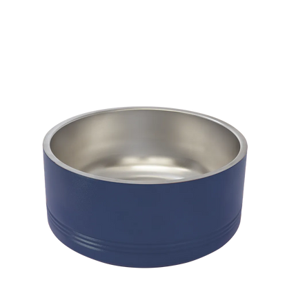 Polar Camel Pet Bowl 64 oz Navy 