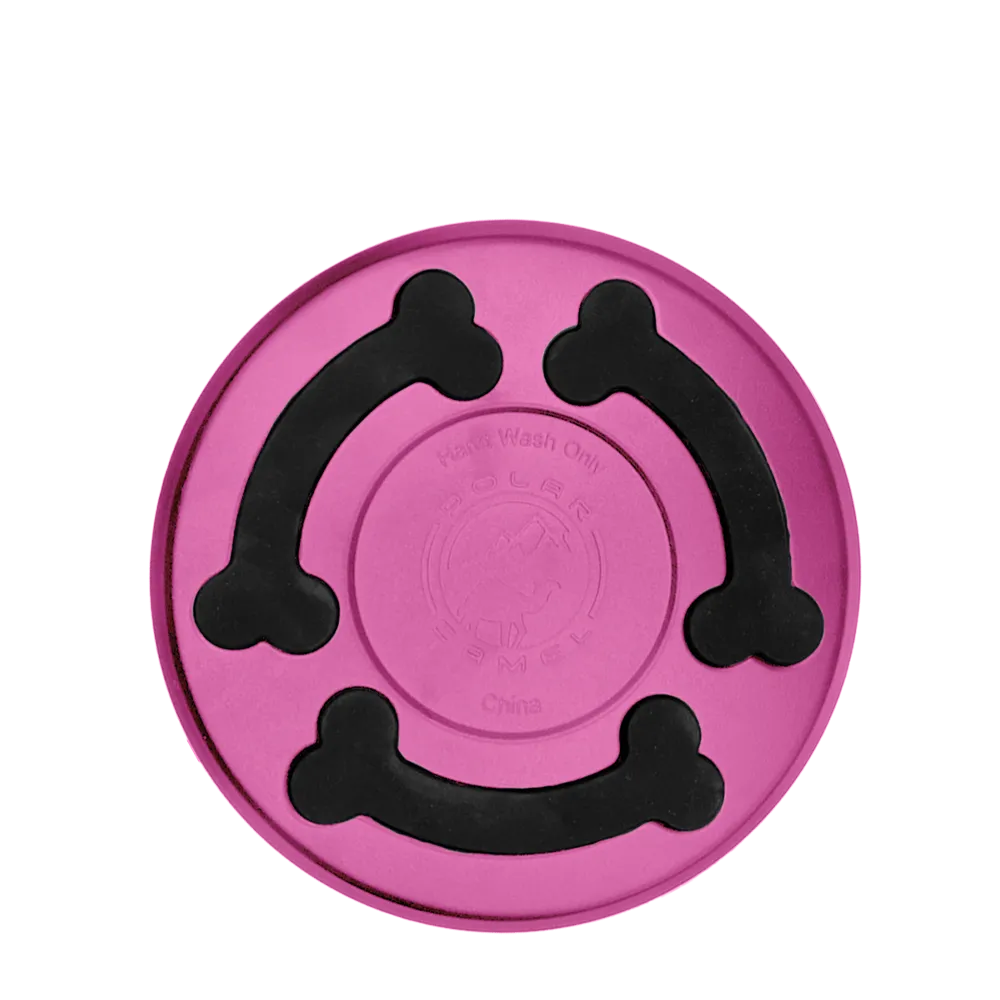 Polar Camel Pet Bowl 64 oz Pink 