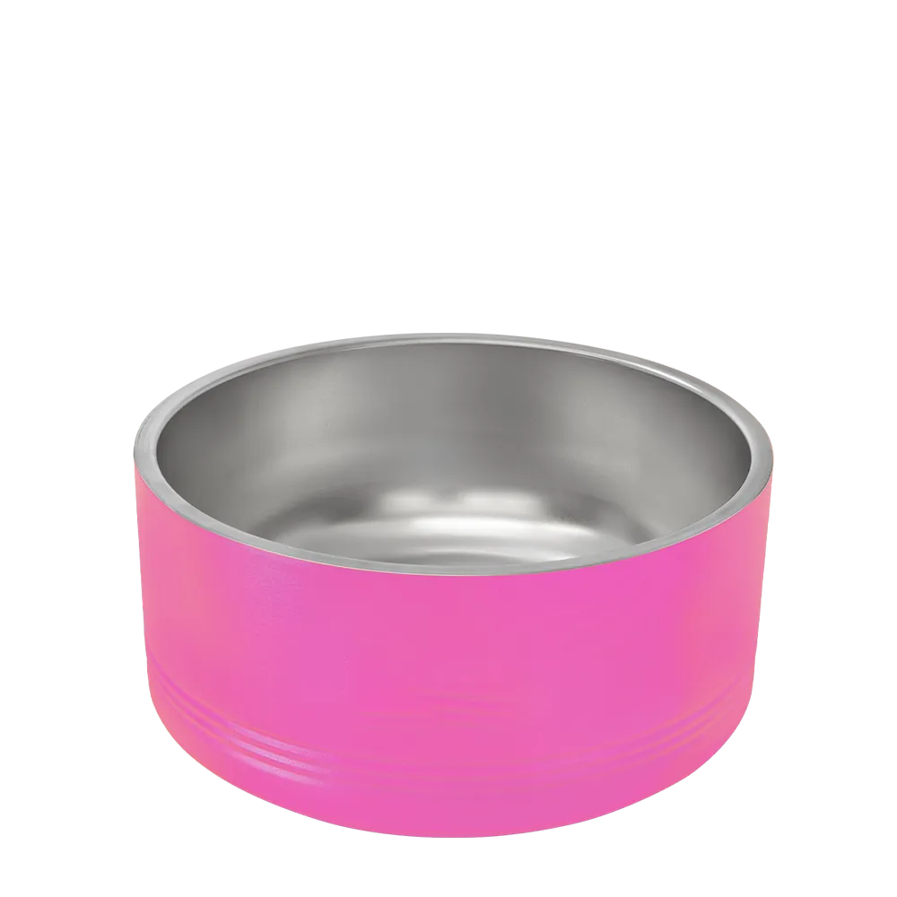 Polar Camel Pet Bowl 64 oz Pink 