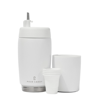 Pour Caddy Stainless Flask Set 