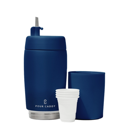 Pour Caddy Stainless Flask Set 