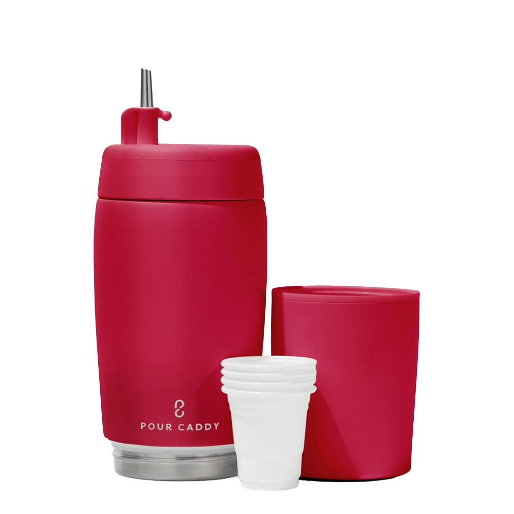 Pour Caddy Stainless Flask Set 
