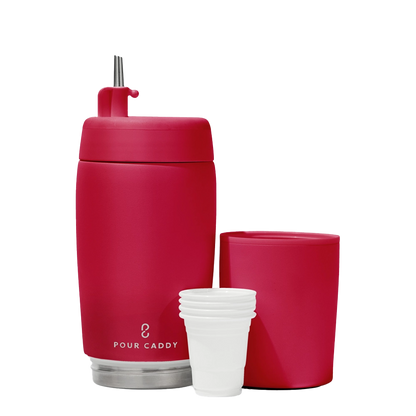 Pour Caddy Stainless Flask Set 