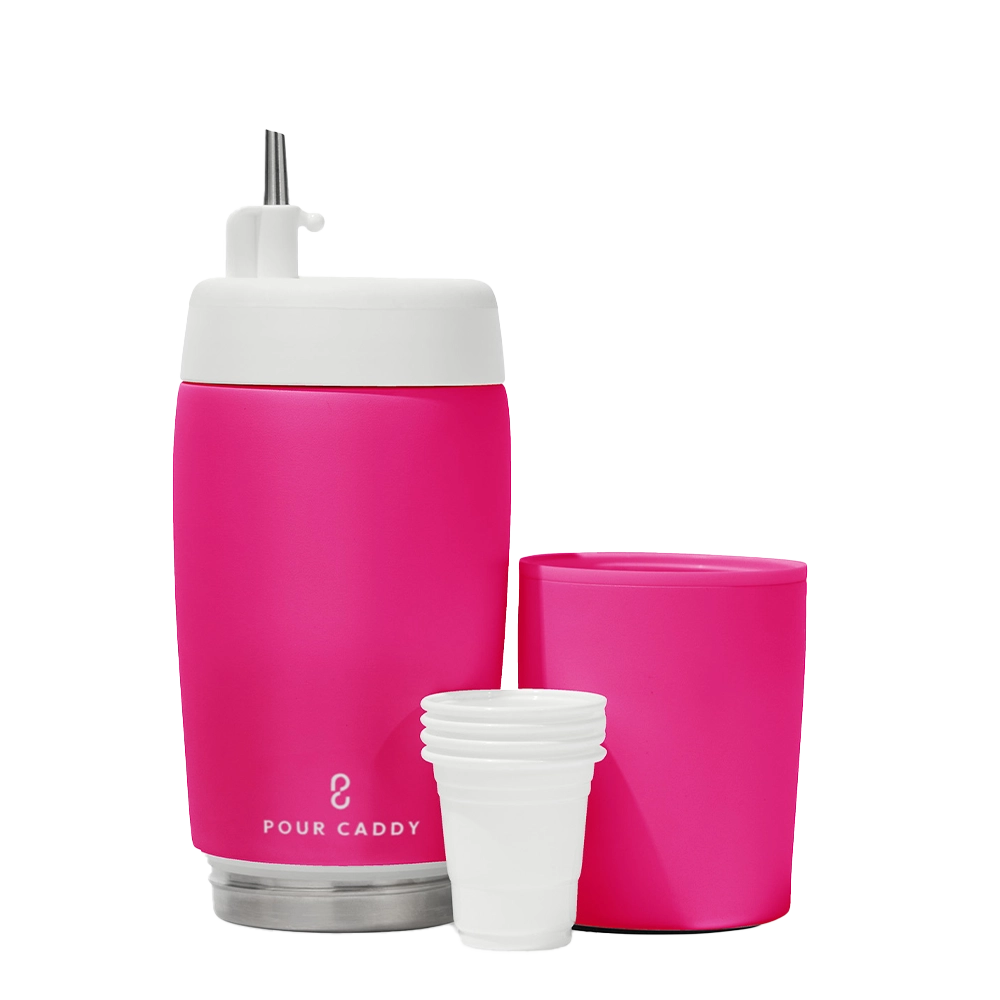 Pour Caddy Stainless Flask Set 