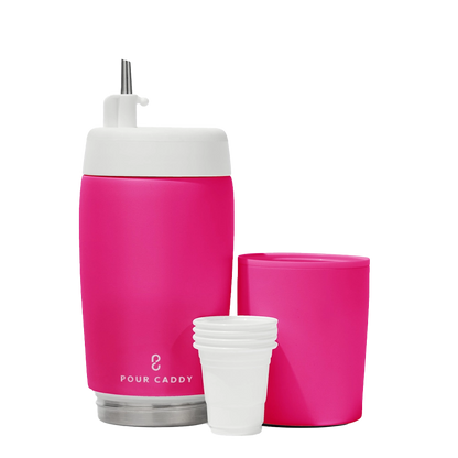 Pour Caddy Stainless Flask Set 