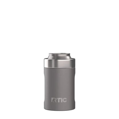 Back customization side of the RTIC Ultimate Can Cooler 12 oz in Graphite 