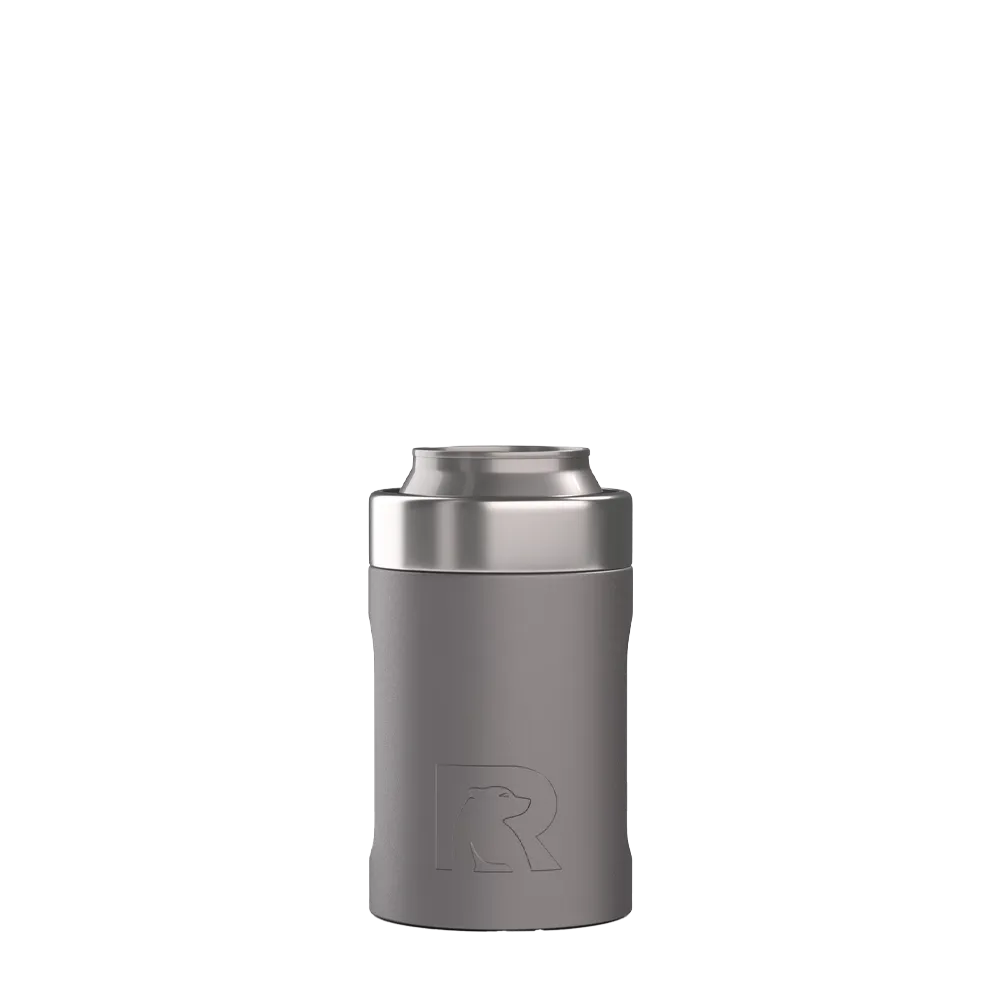 Front customization side of the RTIC Ultimate Can Cooler 12 oz in Graphite 