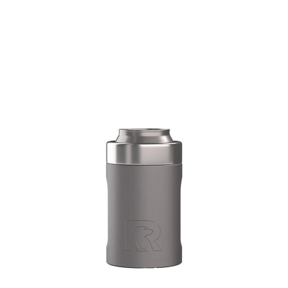 Front customization side of the RTIC Ultimate Can Cooler 12 oz in Graphite 