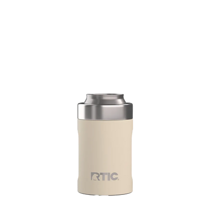 Back customization side of the RTIC Ultimate Can Cooler 12 oz in Beach 