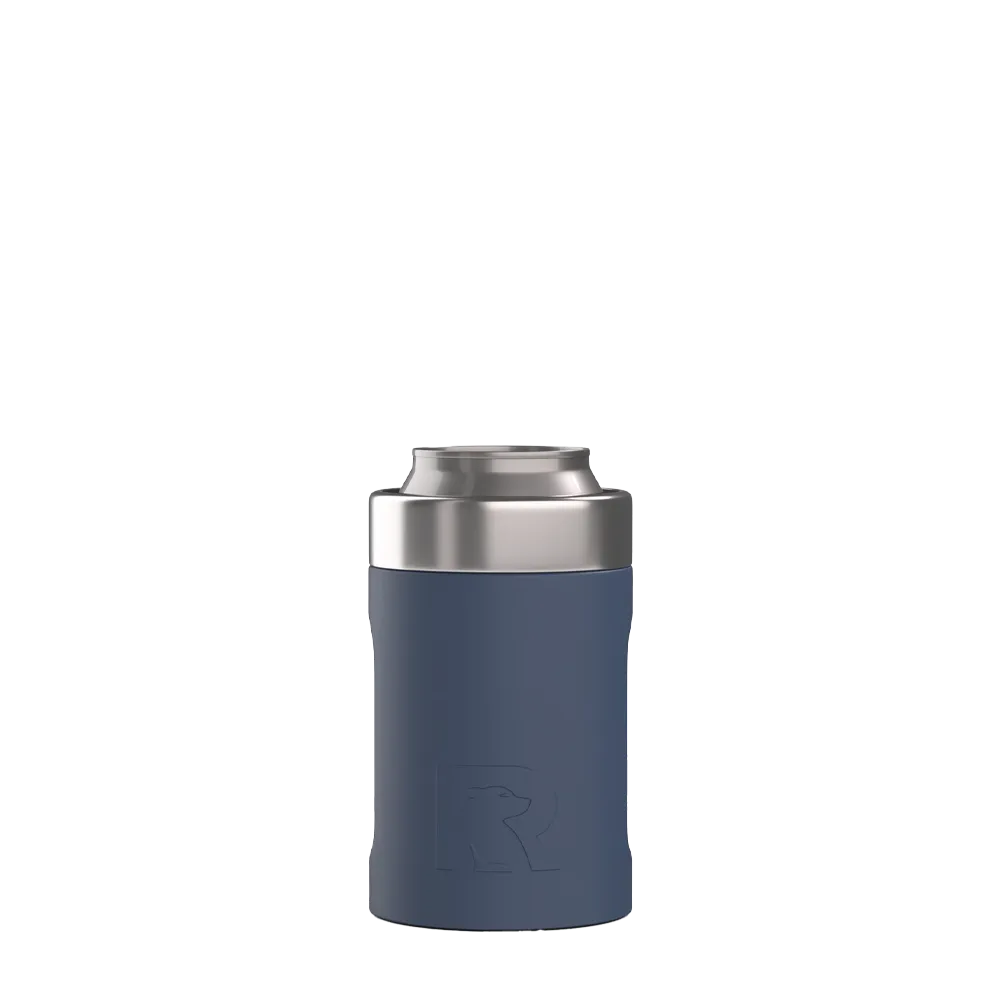 Front customization side of the RTIC Ultimate Can Cooler 12 oz in Navy 