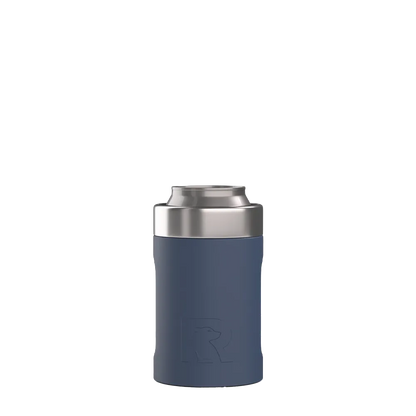 Front customization side of the RTIC Ultimate Can Cooler 12 oz in Navy 