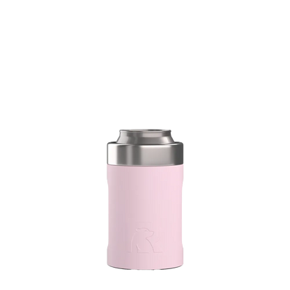Front customization side of the RTIC Ultimate Can Cooler 12 oz in Pale Pink 
