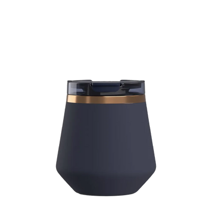 Front customization side of the RTIC Happy Hour Lowball Tumbler 8 oz in Dark Midnight Dust 