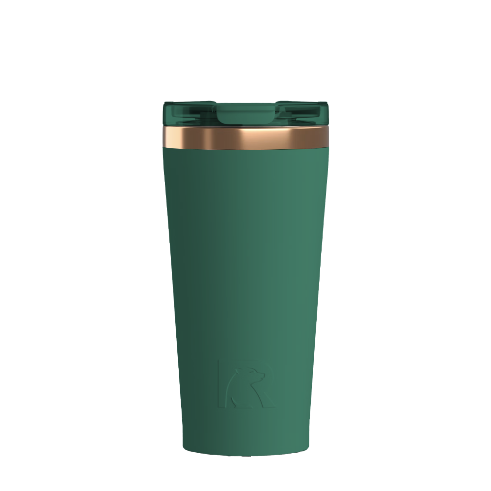 Front customization side of the RTIC Happy Hour Pint Tumbler 18 oz in Pine Tree 