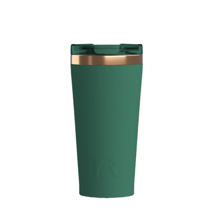 Front customization side of the RTIC Happy Hour Pint Tumbler 18 oz in Pine Tree 