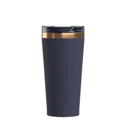 Front customization side of the RTIC Happy Hour Pint Tumbler 18 oz in Dark Midnight Dust 
