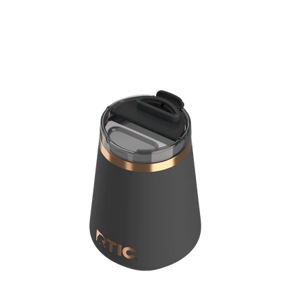 RTIC Happy Hour Wine Tumbler 12 oz in Light Black 