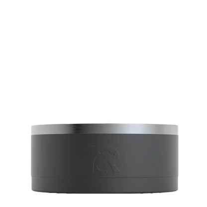 Back customization side of the RTIC 3-in-1 Dog Bowl Large in Black 