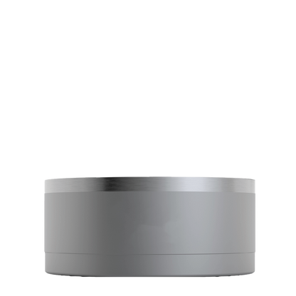 Front customization side of the RTIC 3-in-1 Dog Bowl Large in Graphite 