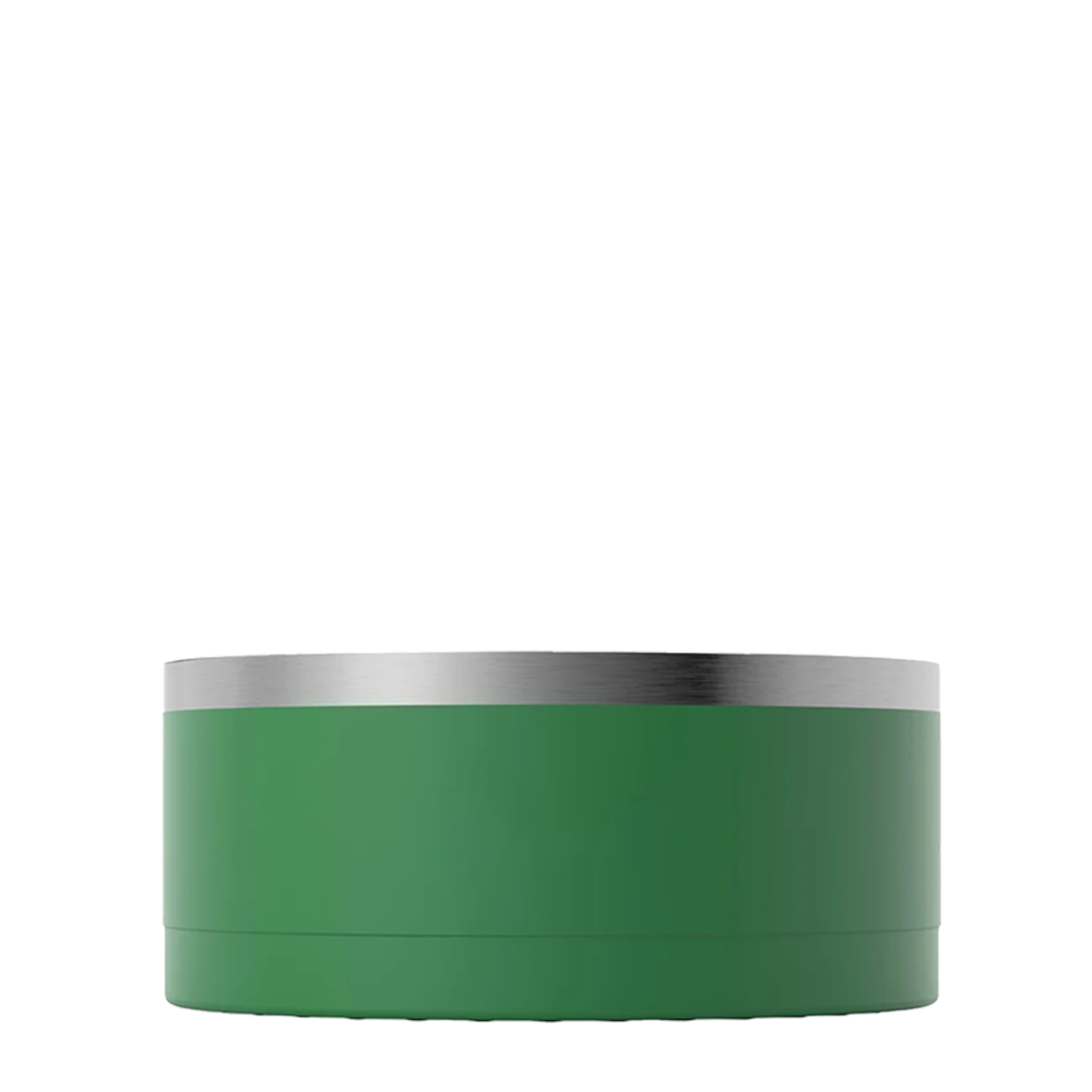 Front customization side of the RTIC 3-in-1 Dog Bowl Large in Fairway 