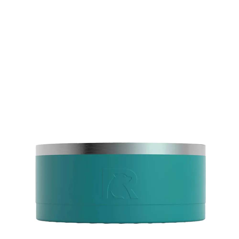 Back customization side of the RTIC 3-in-1 Dog Bowl Large in Deep Harbor 