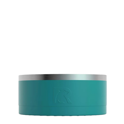 Back customization side of the RTIC 3-in-1 Dog Bowl Large in Deep Harbor 