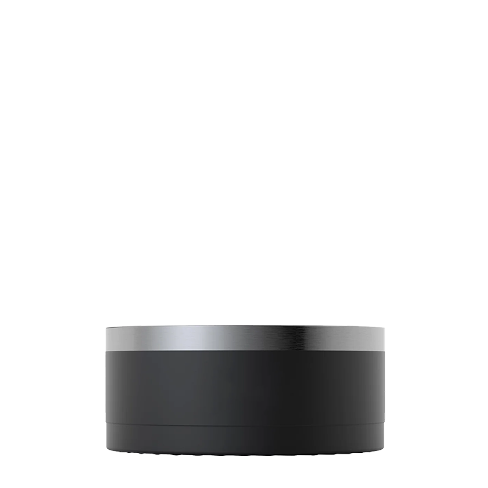 Front customization side of the RTIC 3-in-1 Dog Bowl Small in Black 