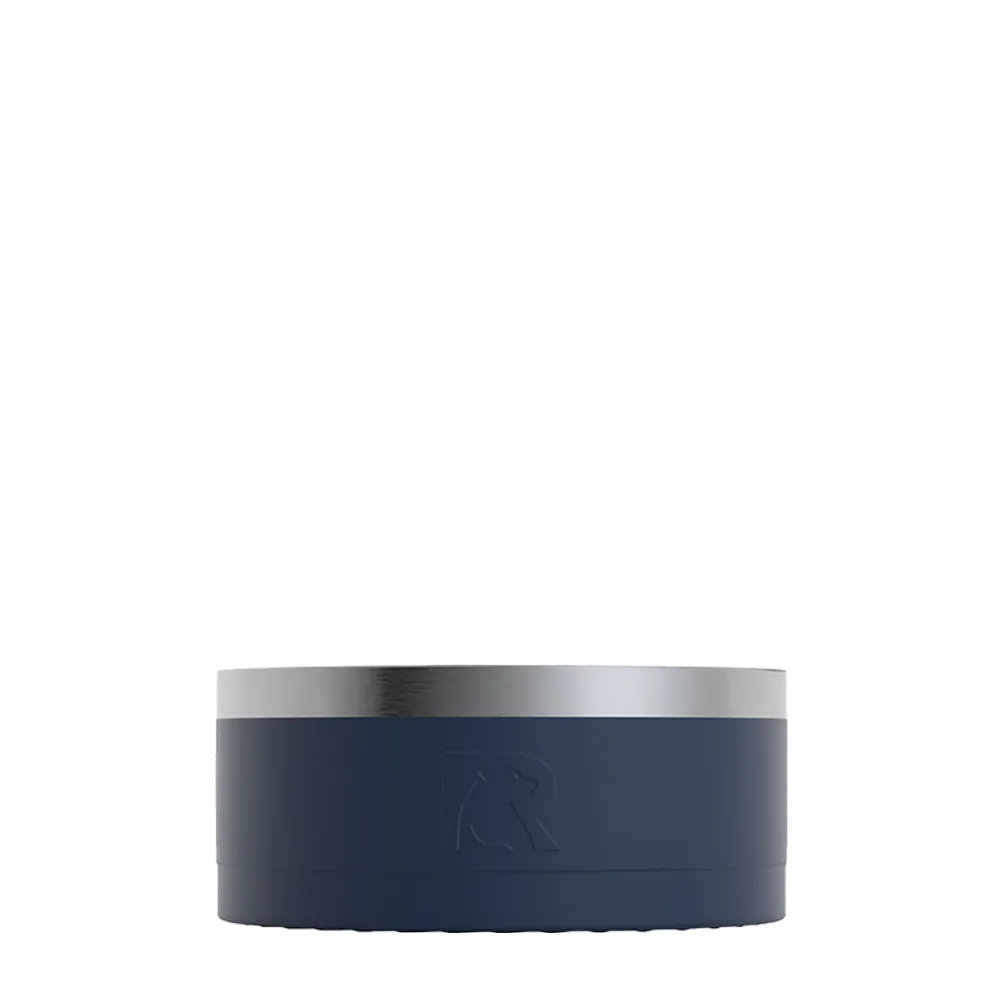 Back customization side of the RTIC 3-in-1 Dog Bowl Small in Navy 