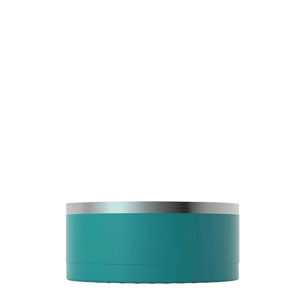 Front customization side of the RTIC 3-in-1 Dog Bowl Small in Deep Harbor 