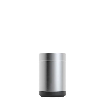 Front customization side of the RTIC Insulated Can Holder 12 oz in Stainless Steel 