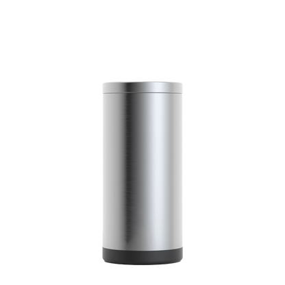 Front customization side of the RTIC Skinny Insulated Can Holder 12 oz in Stainless Steel 