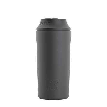 Back customization side of the RTIC Can Chiller 12 - 16 oz in Black 