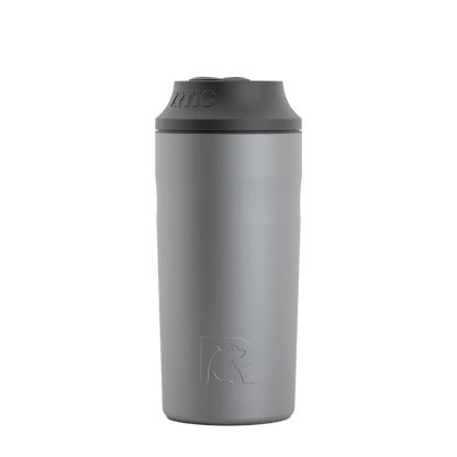 Back customization side of the RTIC Can Chiller 12 - 16 oz in Graphite 