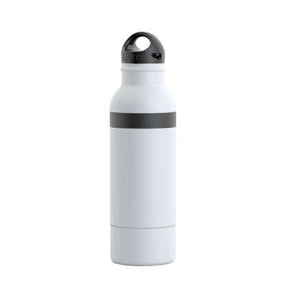 Back customization side of the RTIC Bottle Chiller in White 