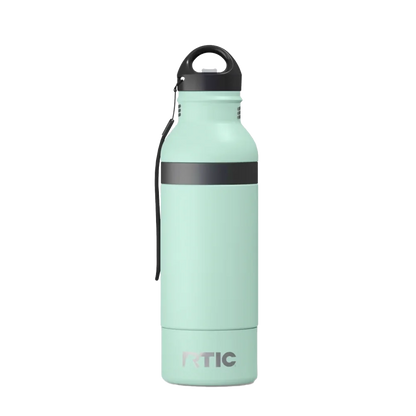 Back customization side of the RTIC Bottle Chiller in Fresh Mint 
