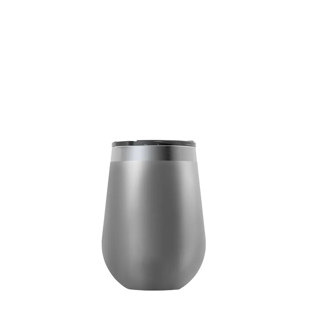 Back customization side of the RTIC Cocktail Tumbler 12 oz in Graphite 